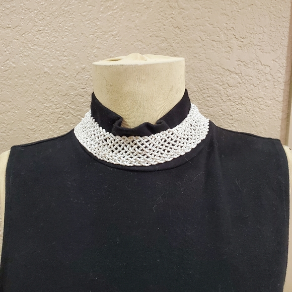 None Jewelry - Vintage Beaded Choker Necklace